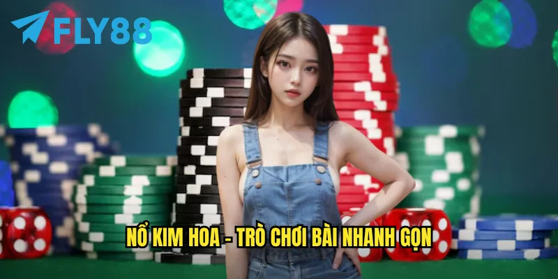 Nổ Kim Hoa fly88 - Bùng Nổ Niềm Vui, Trúng Lớn Mỗi Ván 2 Nổ kim hoa - Trò chơi bài nhanh gọn