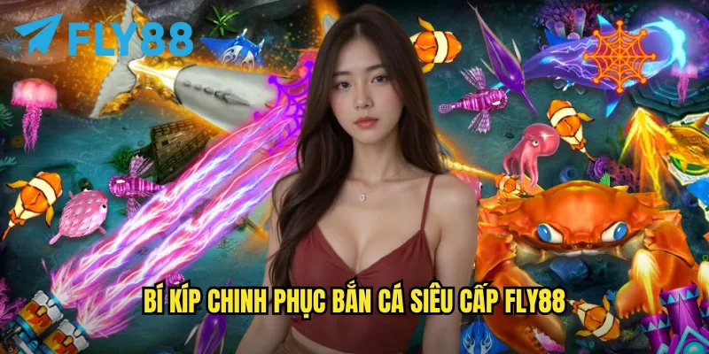 Bắn cá siêu cấp trên fly88: Thử thách đẳng cấp cho cao thủ săn cá 3 Bí kíp chinh phục Bắn cá siêu cấp fly88