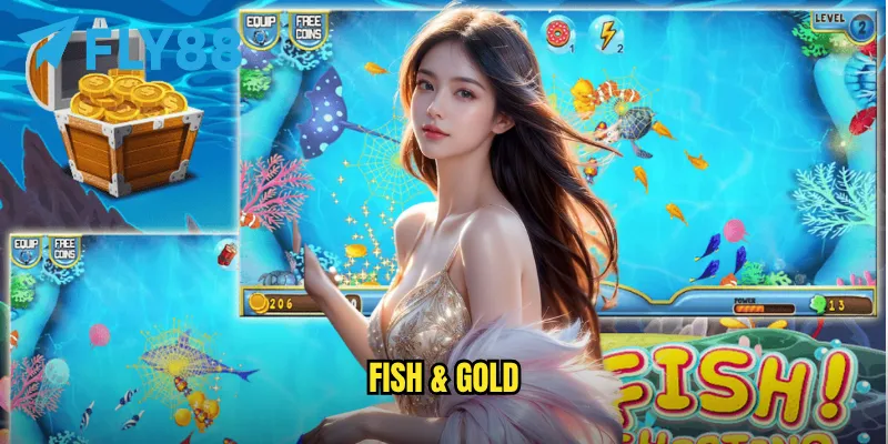 Fish & Gold Fly88: Câu cá kiếm vàng với tỷ lệ thắng ấn tượng 1 Fish & Gold